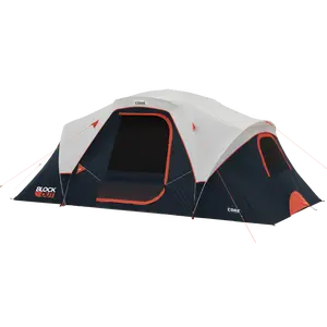 9 Person Blockout Extended Dome  Tent