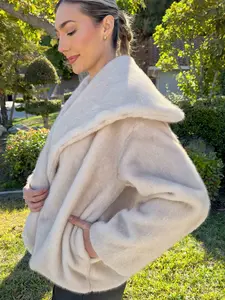 Cozy Cloud Beige Coat