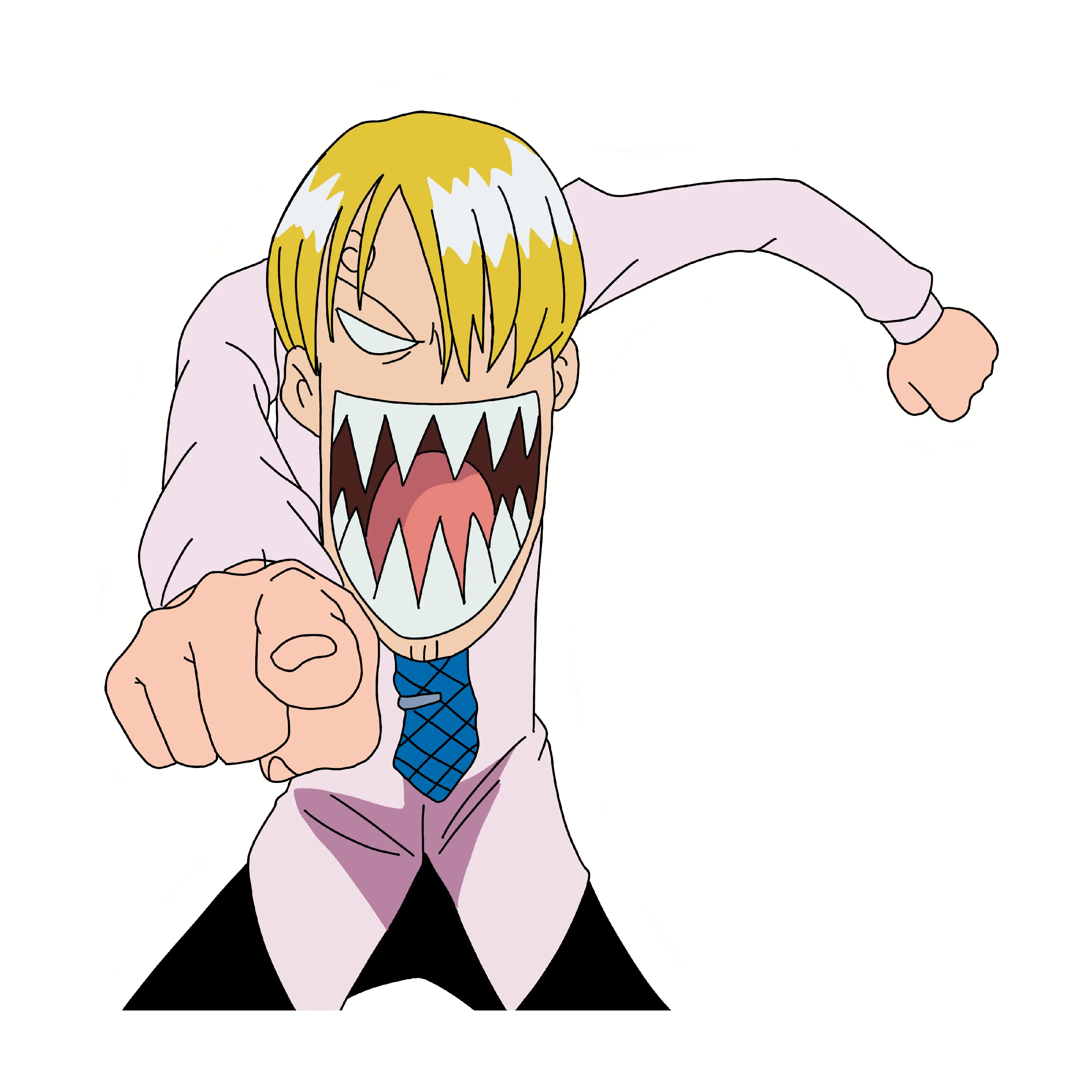 Sanji - One Piece Decorative Sticker