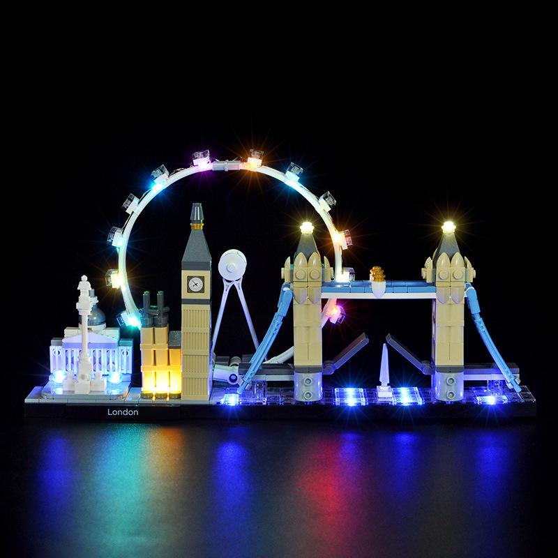 LYBMTWF LED Lighting Kit for LEGO Architecture Series: London Skyline 21034 (Building Bricks Not Included)