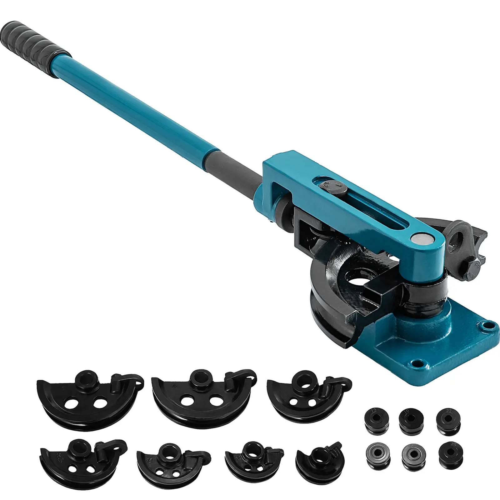 【Summerfinds】Manual Pipe Tube Bender Set 3/8" 1/2"9/16"5/8"3/4"7/8"1" W/Dies 【Summerfinds】Manual Pipe Tube Bender Set 3/8" 1/2"9/16"5/8"3/4"7/8"1" W/Dies