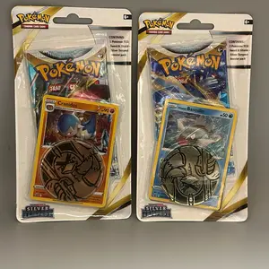 Pokemon Silver Tempest Cranidos & Basculin Blister Pack Set of 2