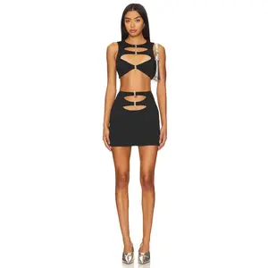 superdown Hayes Skirt Set in Black