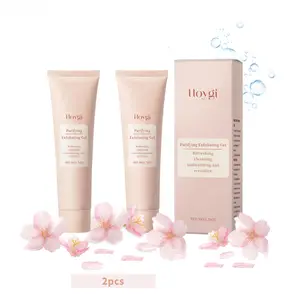 Facial Exfoliating Gel 50g Gentle Cleansing with Glycerin & Carbomer for Smooth Skin Care & Moisturizing