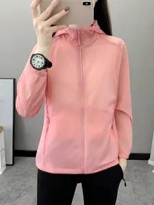 Women's Summer Yoga Set High-End Feel Running Top Professional Fitness Jacket Sun Protection Outerwear