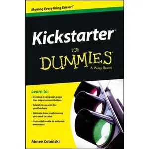 USED-Kickstarter for Dummies by Cebulski, Aimee (Paperback)