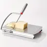Stainless Steel Cheese Cutter, 1 Count Butter Cheese Slicer with Scale, Household Baking Tool for Butter Cheese Slicing