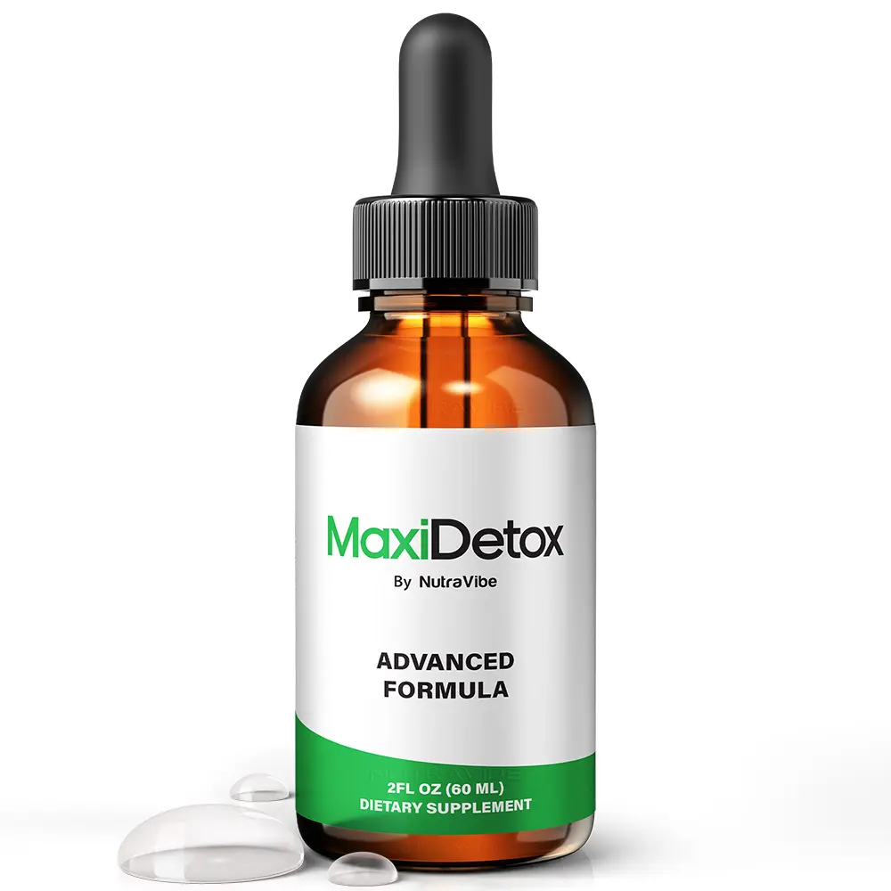 MaxiDetox - Maxi Detox Advanced Natural Dietary Supplement with 121mg Proprietary Blend for Health & Wellness