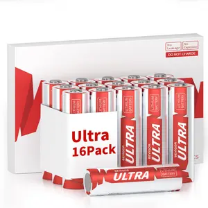 BEVIGOR Lithium Batteries AA 16/24 Pack, 1.5V Ultra Long Lasting Double A Lithium Battery for High-Drain Devices【Non-Rechargeable】