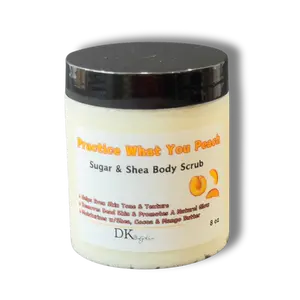 " Practice What You Peach "Sugar & Shea Scrub