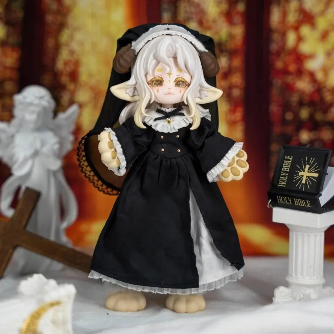ForMoon 1/12 BJD Series Blind Box Collectible Figurine, Sealed Box Item with 1/96 Probability of Hidden Model, Probability Of Hidden Model Is 1/96