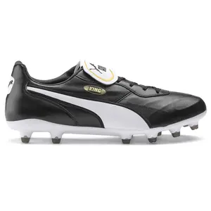 PUMA Mens King  Soccer Cleats Cleated, Firm Ground - Black