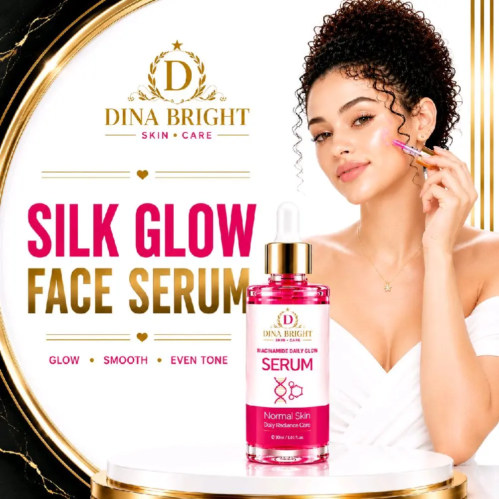 SILK GLOW FACE SERUM.
