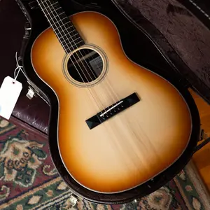 Bedell Special Edition Adirondack/Rosewood 14 Fret Tea-Burst Parlor Acoustic Guitar w/Wide Nut #4018