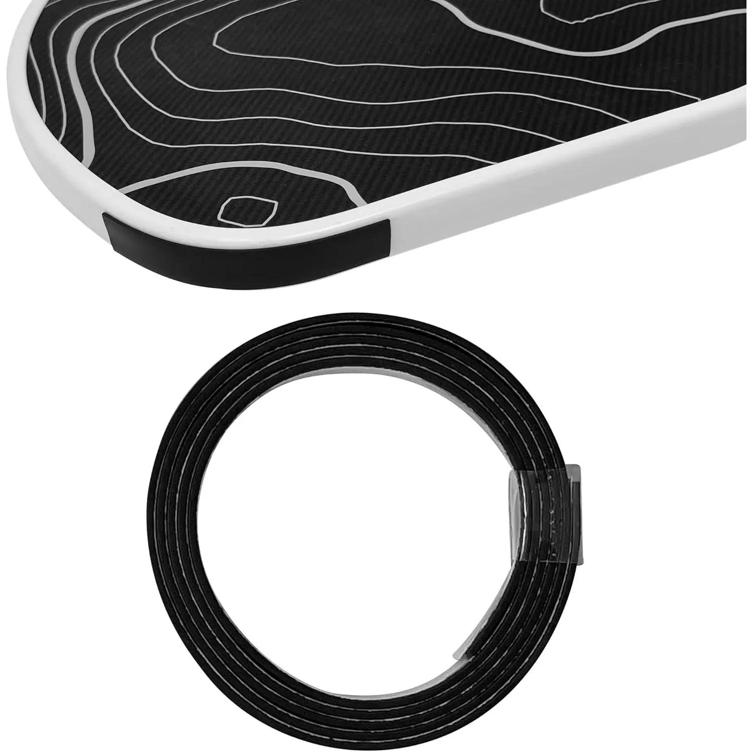 Tungsten Weighted Tape for Pickleball Paddles Golf Clubs Fishing Tennis Racket - 1 Gram per Inch - 30g Total - 30 Inch Long Weighted Tungsten Tape Roll  Lead Tape Alternative