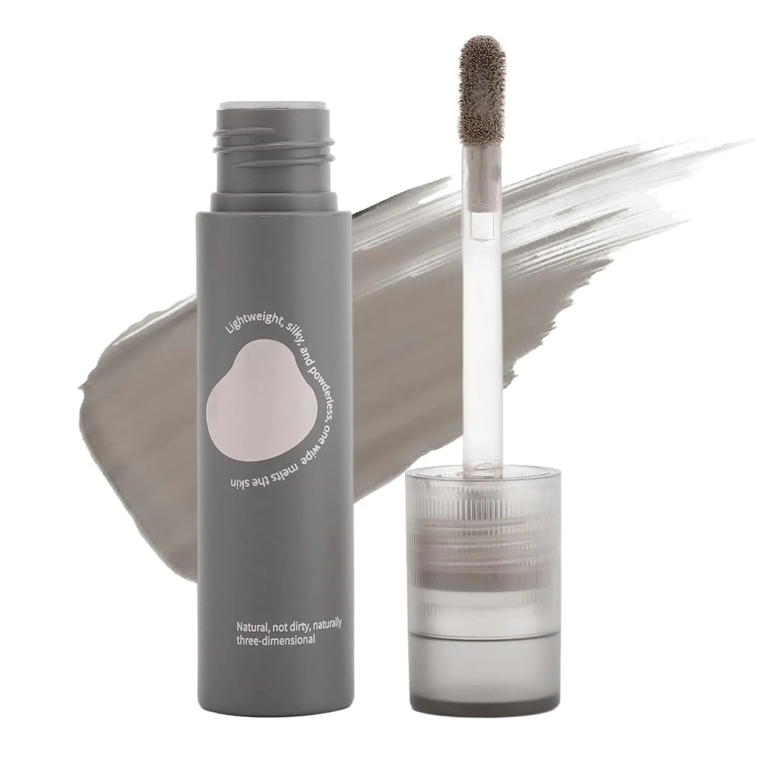 Erinde Cool Toned Liquid Contour Stick – Cold Grey Cream Bronzer for Sculpted Look, Lightweight Blendable Matte Finish, Long Lasting Liquid Contouring Makeup, Vegan & Cruelty-Free, 102 | Blendable Matte Bronzing Stick Smooth,