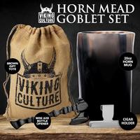 Horn Tumbler + Opener & Bag
