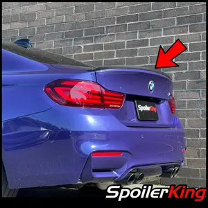 BMW 4 Series Coupe 2015-2020 Trunk Lip Spoiler (244L)