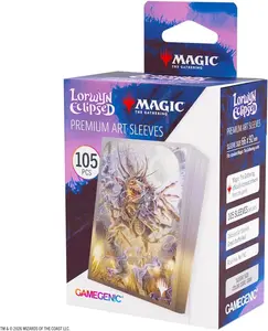 Gamegenic Magic: The Gathering Lorwyn Eclipsed Premium Art Sleeves - Auntie Ool, Cursewretch Design, 105 Textured Matte Sleeves, Smooth Shuffle & Card Protection, Full-Color, Acid-Free, PVC-Free