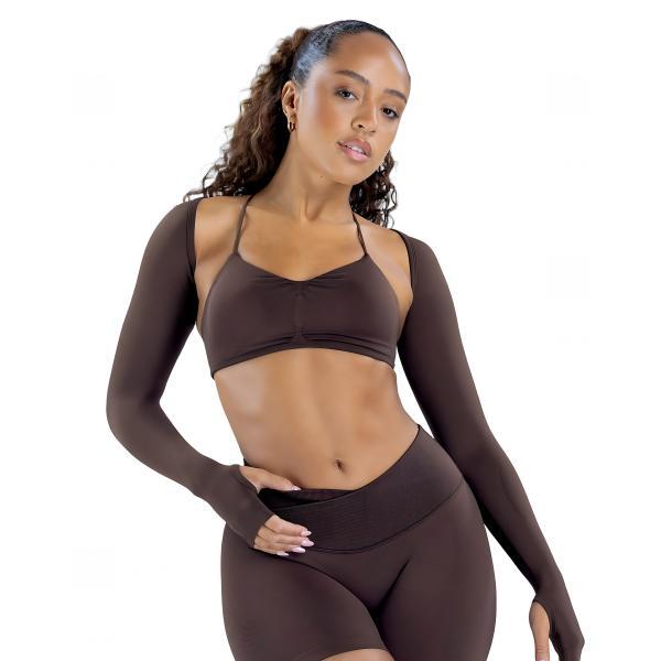 [WITH LOGO] DFYNE 3 IN 1 Shrug + Bra + Bhorts/Leggings set, seamless design, curve-enhancing design, butt-lifting design, suitable for yoga, fitness, sports, running, hiking, cycling, leisure travel and other occasions