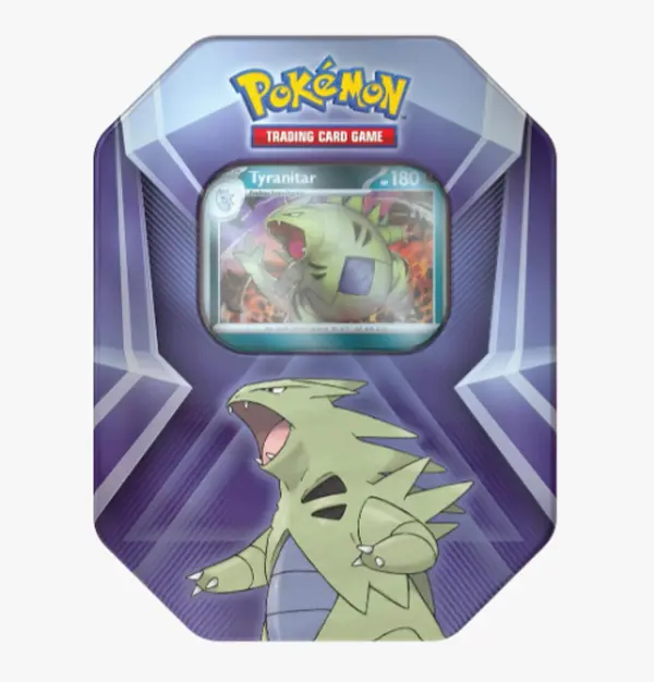 Pokémon TCG: Triple Whammy Tin (Tyranitar)