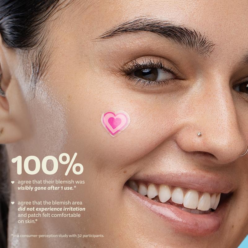 The Creme Shop Totally Clear Blemish Patches with Tin Case