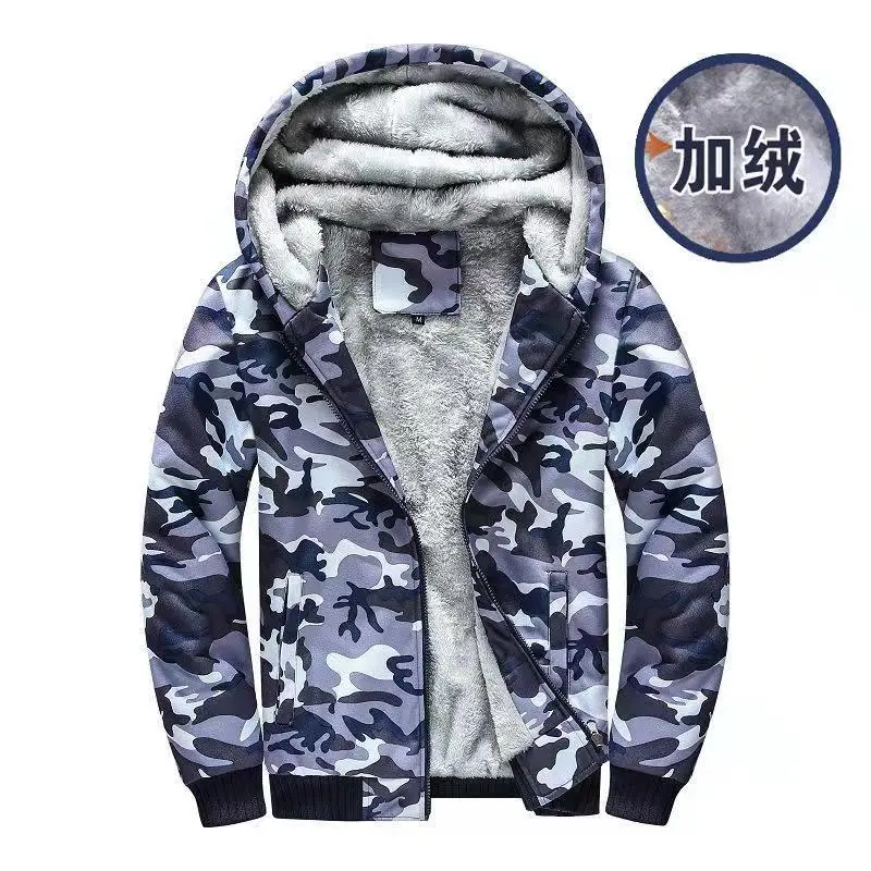 Camouflage navy blue
