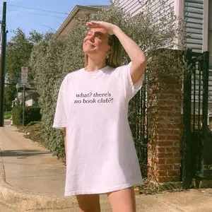 There's No Book Club Tee, Yellowjackets Inspired Shirt, Yellow Jackets Quote, Book Club Women's Shirt, 90s Style Trendy Y2K tee