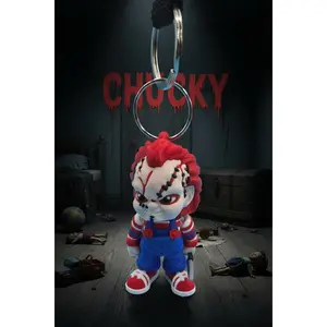 3D printed chucky keychain