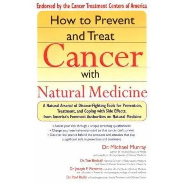 USED-How to Prevent and Treat Cancer with Natural Medicine by Michael T. Murray (Hardcover)