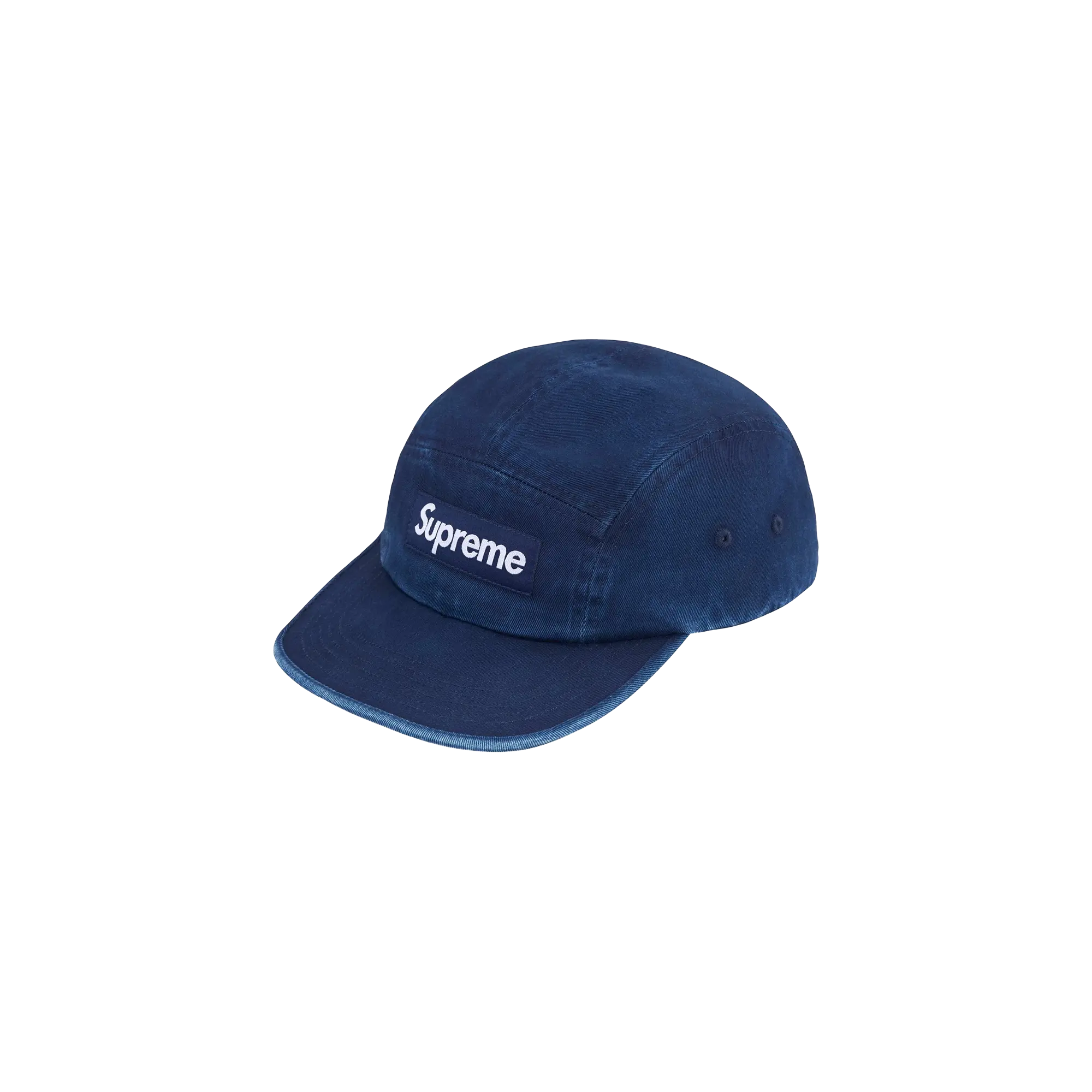 Washed Chino Twill Camp Cap "SS25 - Royal" SU25845