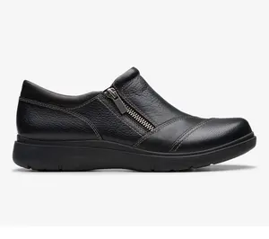 Clarks Leather Slip On Shoes- Certina Pure