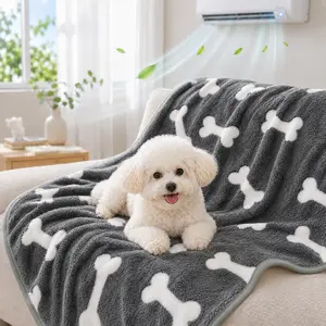 Soft Pet Blanket for Dogs & Cats, Plush Puppy Mat, Cozy Sofa Cover, Washable Indoor Pet Bed Pad, Comfortable Animal Resting Area