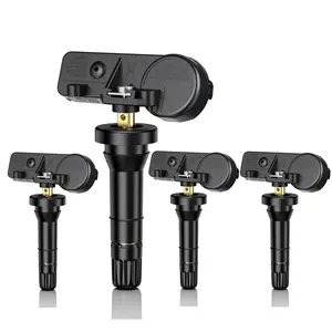 4PCS Pre-programmed TPMS Sensor - 315MHz- Compatible with Ford, Lincoln, Mazda, Mercury Models - Escape, F-150, Focus, Ranger, Mark LT, MKZ, Tribute, Mariner- Tire Pressure Monitoring Sensor 9L3Z1A189A