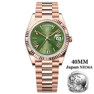 PAGANI DESIGN PD1752 40MM "DateJust" Automatic Watch for Men NH36A Stainless Steel Waterproof Mechanical Watch  PAGANI DESIGN