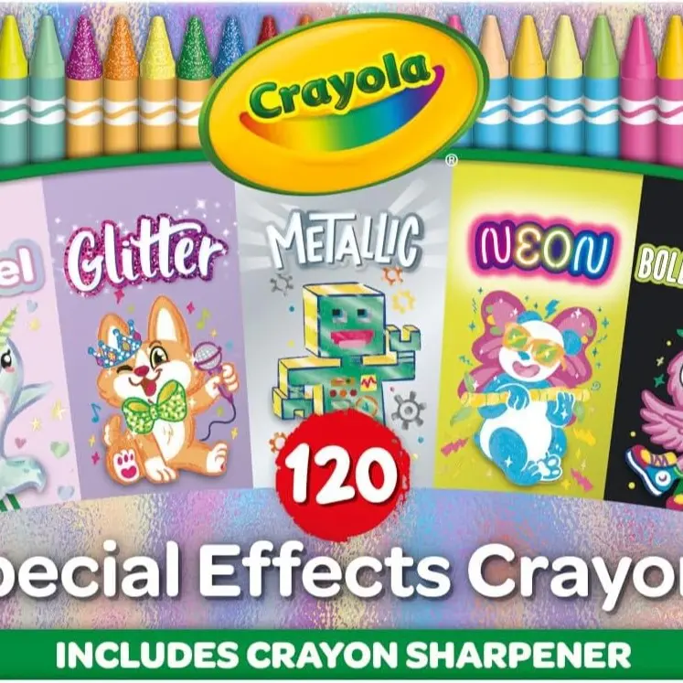 #55 - Crayola Crayons in Specialty Colors (120ct) #55 - Crayola Crayons in Specialty Colors (120ct)