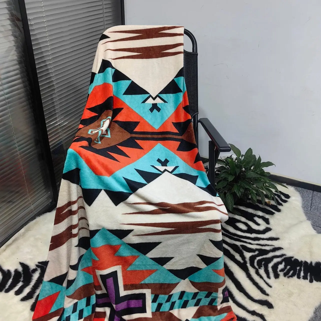 ZThe Soft Sky Queen Throw Blanket