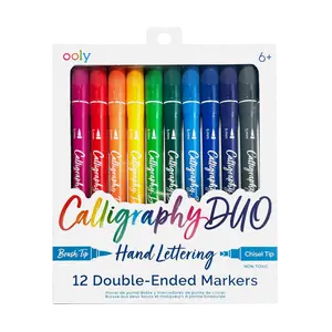 Calligraphy Duo Double-Ended Markers - Set of 12