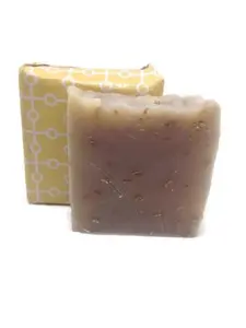 Organic Oatmeal Milk and Honey Shea Butter Avocado Face and Body Soap bar 4.5 oz bar Body Care Gentle Exfoliant Moisturizing Daily Skin Care Cleansing Blend Sensitive Skin Repair