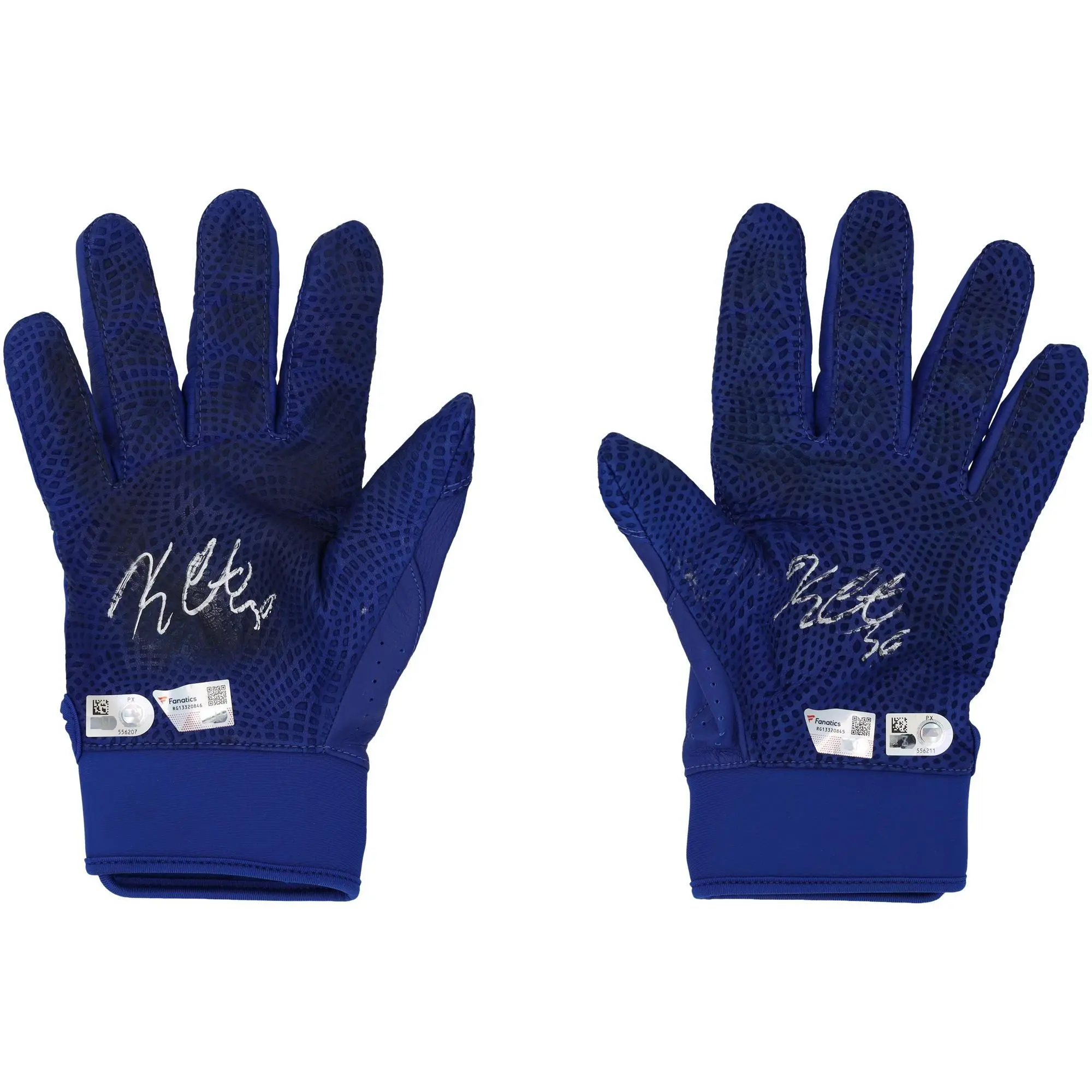 Kerry Carpenter Detroit Tigers Autographed Game-Used Blue Under Armour Batting Gloves from the 2024 MLB Season - Fanatics Authentic Certified