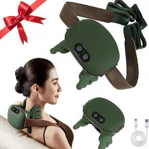 Back Massager Pillow with Heating & 3 Speed Settings, Electric Massage Cushion for Back Pain Relief, Suitable for Men Women