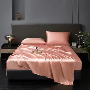 3 Pcs Twin Size Luxury Soft Champagne Sheet Set,1 Moisture Wicking Fitted Sheet Fits Up to 16 Inches Deep + 1 Flat Sheet + 1 Pillowcases(Champagne, Twin)