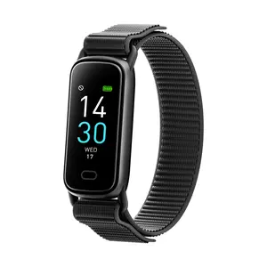 Sleek Fitness Tracker Watch - Automatic Sleep Quality & Step Counter - Heart Rate Monitoring for Workouts - Lightweight Daily Wellness Companion for Men & Women