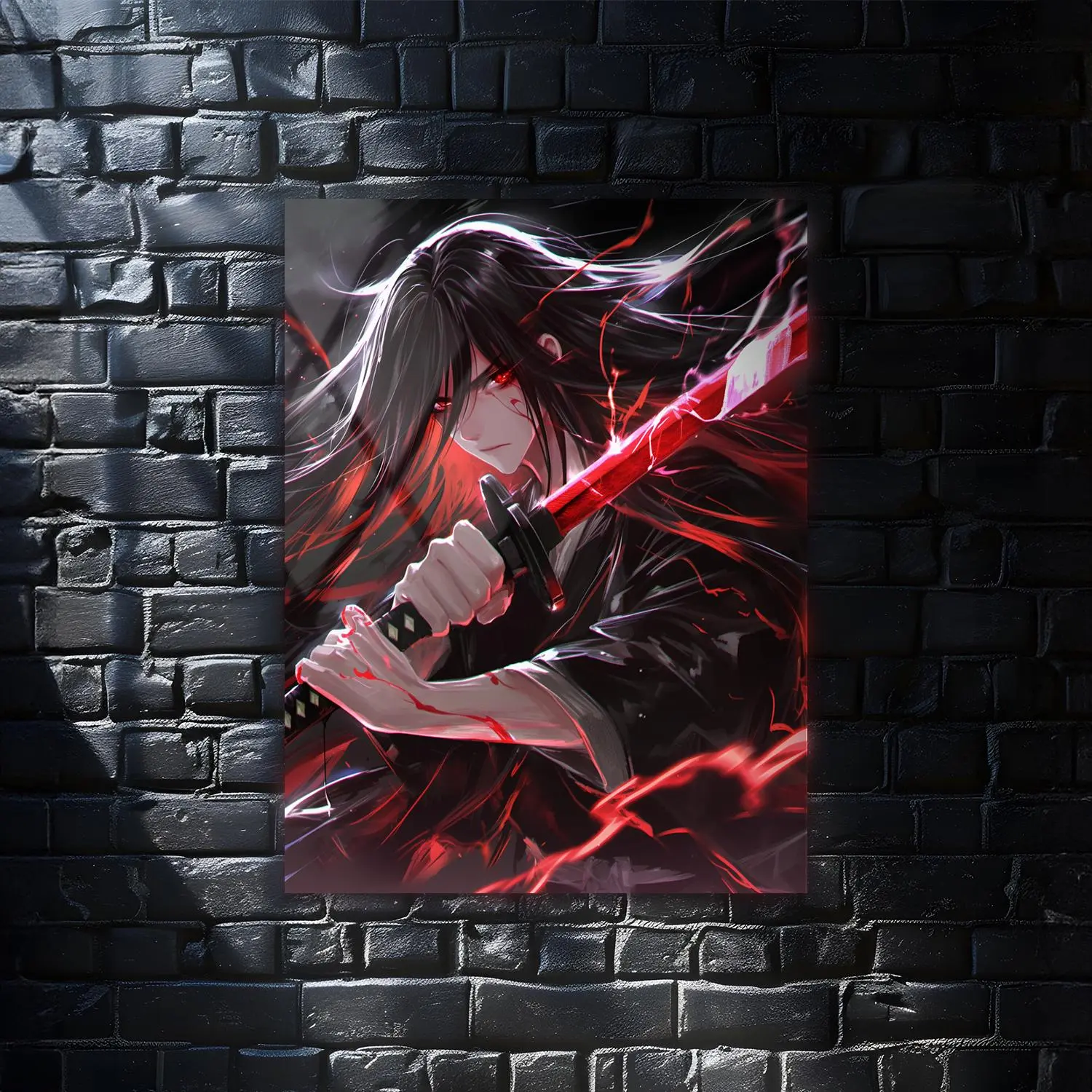 Gintama Anime Wall Art Poster, Modern Wall Art, Anime Gifts, Wall Decor