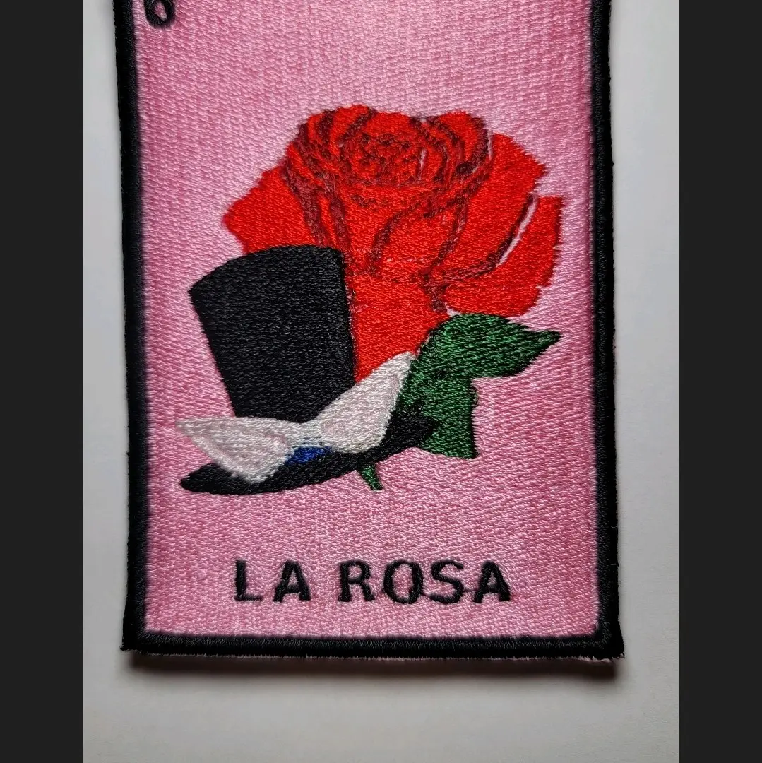 custom Embroidered Patch, La Rosa, Tuxedo Mask