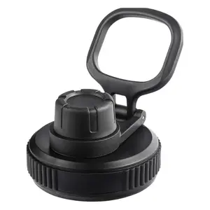 NuRich Wide Mouth Spout Twist Chug Replacement Lid or Cap Compatible with Hydroflask, Nalgene, Klean Kanteen, Sizes 12 16 18 20 32 40 64 Ounce