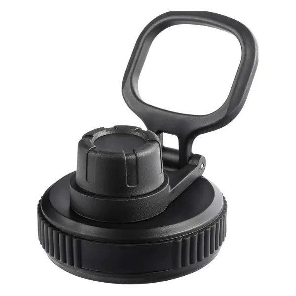 NuRich Wide Mouth Spout Twist Chug Replacement Lid or Cap Compatible with Hydroflask, Nalgene, Klean Kanteen, Sizes 12 16 18 20 32 40 64 Ounce