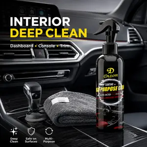 Automotive Interior Care Solution for Car Seat Stain Removal, Gentle Deep Cleaning Formula