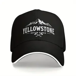 Yellowstone Dutton Ranch Baseball Cap Vintage Trucker Dad Hat Summer Men Women Running Hippie Sun-Proof Snapback Cap