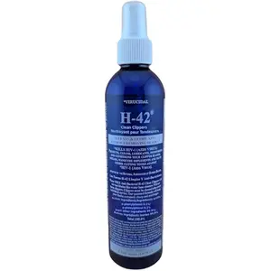 H-42 Clean Clippers Blade Cleaner with Brush - 16oz Bottle